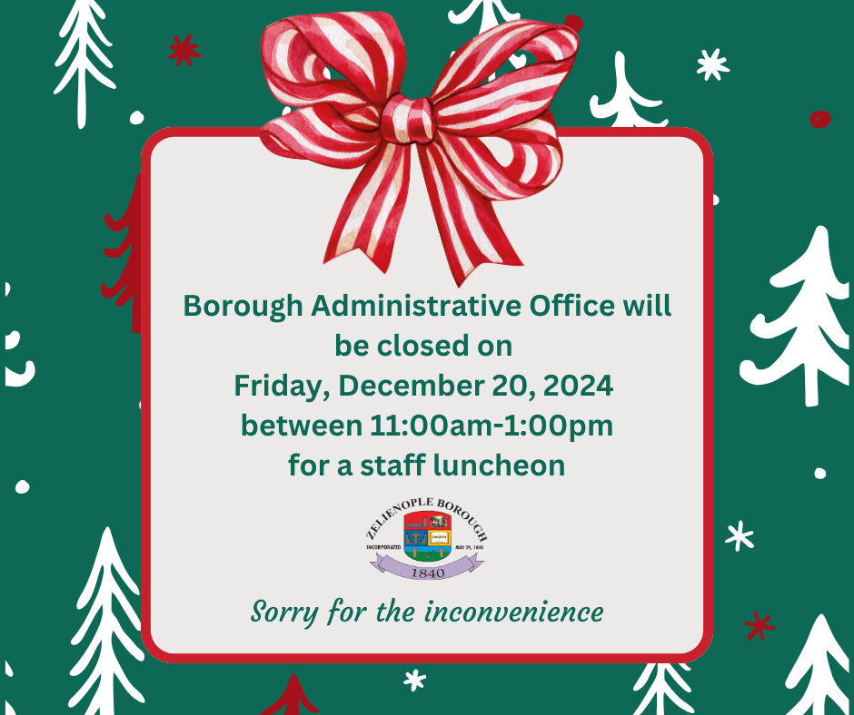 Borough Office Closed (1)